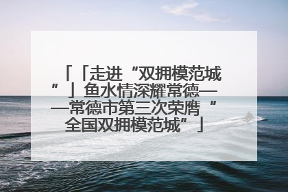 「走进“双拥模范城”」鱼水情深耀常德——常德市第三次荣膺“全国双拥模范城”
