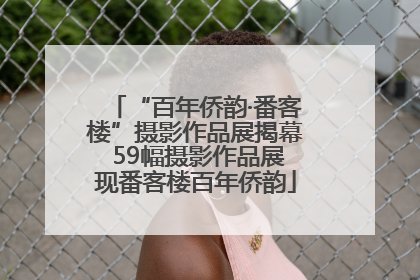 “百年侨韵·番客楼”摄影作品展揭幕 59幅摄影作品展现番客楼百年侨韵
