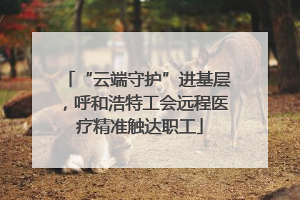 “云端守护”进基层，呼和浩特工会远程医疗精准触达职工