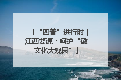 “四普”进行时｜江西婺源：呵护“徽文化大观园”