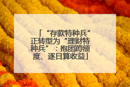 “存款特种兵”正转型为“理财特种兵”：抱团蹲额度、逐日算收益