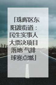 珠晖区东阳渡街道：民生实事人大票决项目落地 气排球赛点燃
