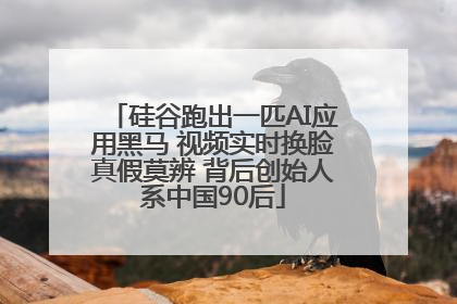 硅谷跑出一匹AI应用黑马 视频实时换脸真假莫辨 背后创始人系中国90后