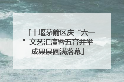 十堰茅箭区庆“六一”文艺汇演暨五育并举成果展圆满落幕