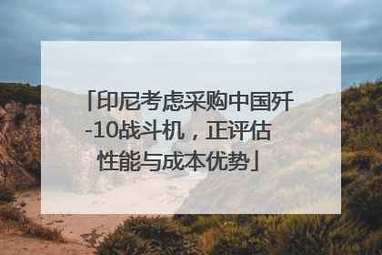 印尼考虑采购中国歼-10战斗机，正评估性能与成本优势