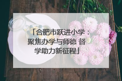 合肥市跃进小学：聚焦办学与师德 督学助力新征程