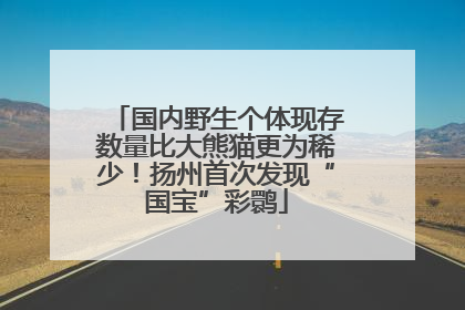 国内野生个体现存数量比大熊猫更为稀少！扬州首次发现“国宝”彩鹮