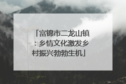富锦市二龙山镇：乡情文化激发乡村振兴勃勃生机