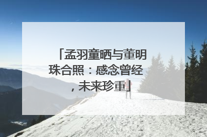 孟羽童晒与董明珠合照：感念曾经，未来珍重