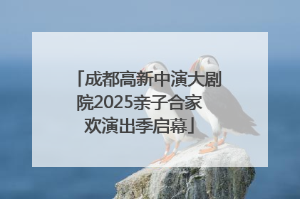 成都高新中演大剧院2025亲子合家欢演出季启幕
