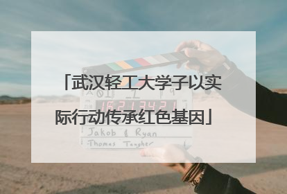 武汉轻工大学子以实际行动传承红色基因