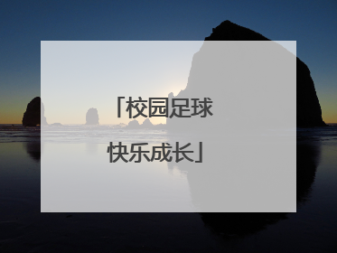 校园足球 快乐成长