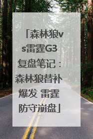 森林狼vs雷霆G3复盘笔记：森林狼替补爆发 雷霆防守崩盘
