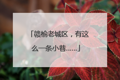 赣榆老城区，有这么一条小巷……