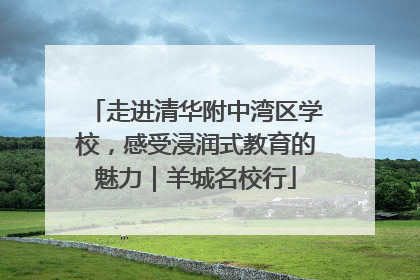 走进清华附中湾区学校，感受浸润式教育的魅力｜羊城名校行