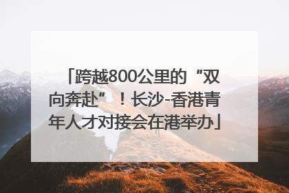 跨越800公里的“双向奔赴”！长沙-香港青年人才对接会在港举办