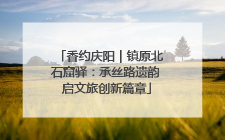 香约庆阳｜镇原北石窟驿：承丝路遗韵 启文旅创新篇章