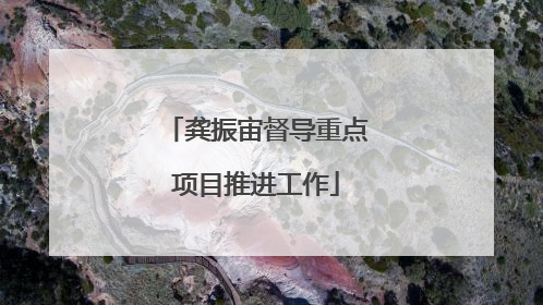 龚振宙督导重点项目推进工作