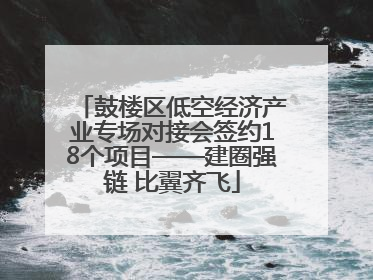 鼓楼区低空经济产业专场对接会签约18个项目——建圈强链 比翼齐飞