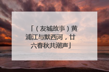 （友城故事）黄浦江与默西河，廿六春秋共潮声