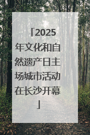 2025年文化和自然遗产日主场城市活动在长沙开幕