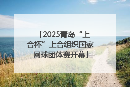 2025青岛“上合杯”上合组织国家网球团体赛开幕
